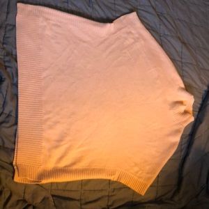 100% cashmere sweater, pink oversized